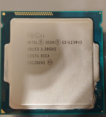 Intel Xeon E3-1230 v3 E3-1230 v3 - 3,3 GHz Quad-Core (CM8064601467202) Prozessor