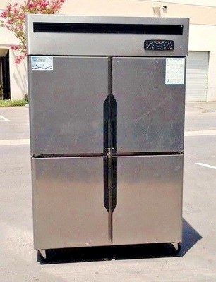 4 door commercial refrigerator