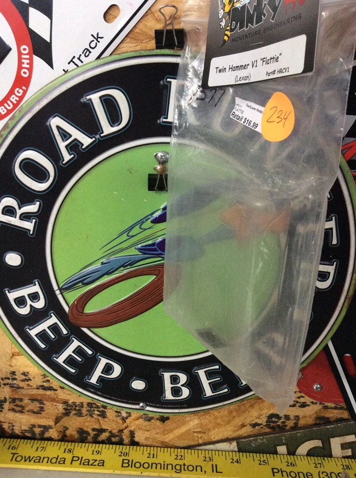 Dinky RC Lexan Twin Hammer Roof V1 Flattie 1:10 RC Cars Crawler Off Road #HRCV1 - Image 3 of 3