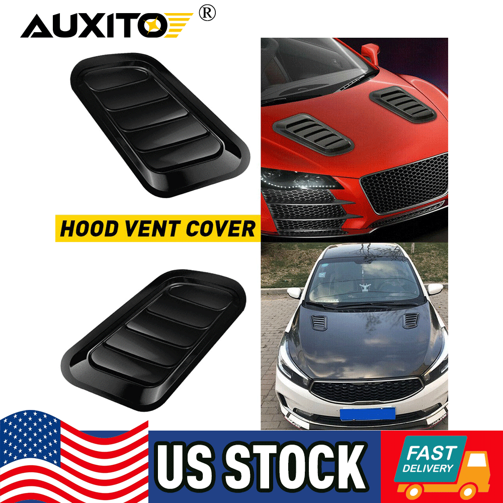 For Ford Bronco Sport Air Flow Intake Hood Scoop Vent Turbo Bonnet Cover Glossy