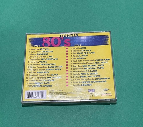 The Ultimate Collection 80's 2CD COMPILATION, TEARS FOR FEARS... - Picture 2 of 5