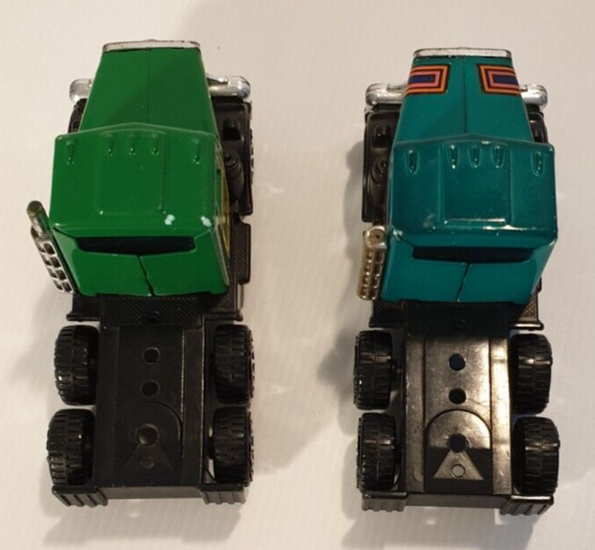 Buddy L Vintage 1980 Peterbilt Big Rig Pressed Metal Toy Trucks Made in