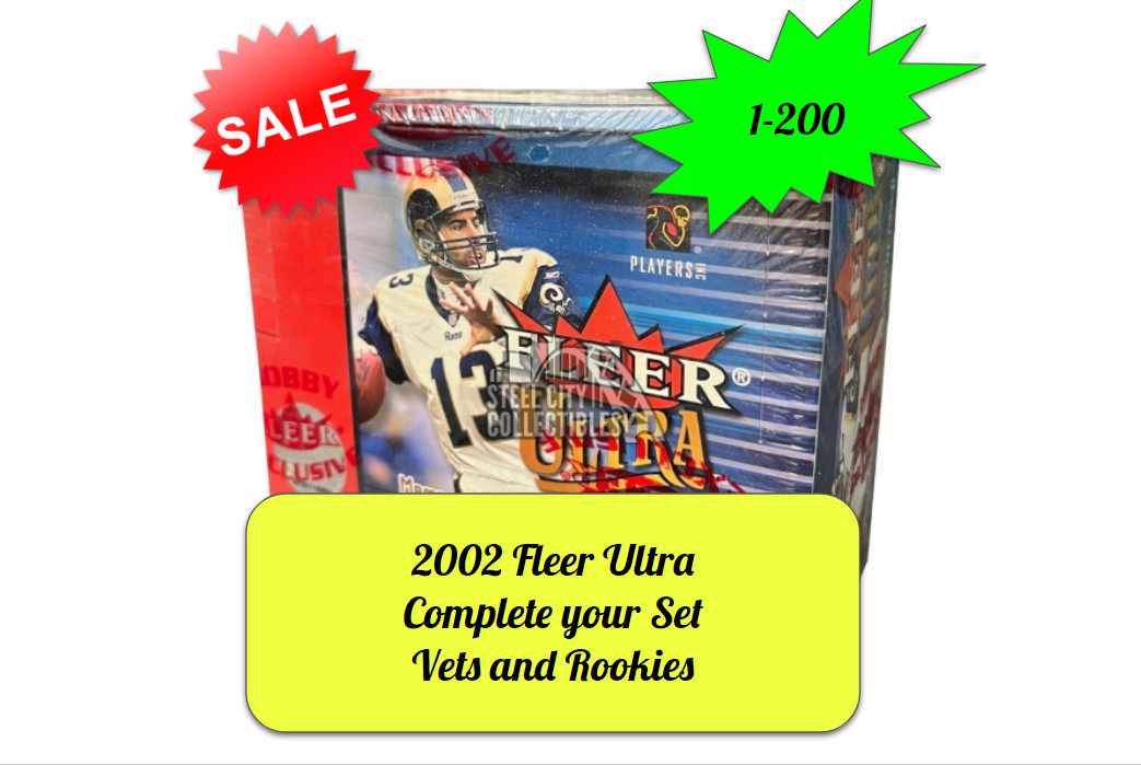 2002 Fleer Ultra Football Base Pick Your Card