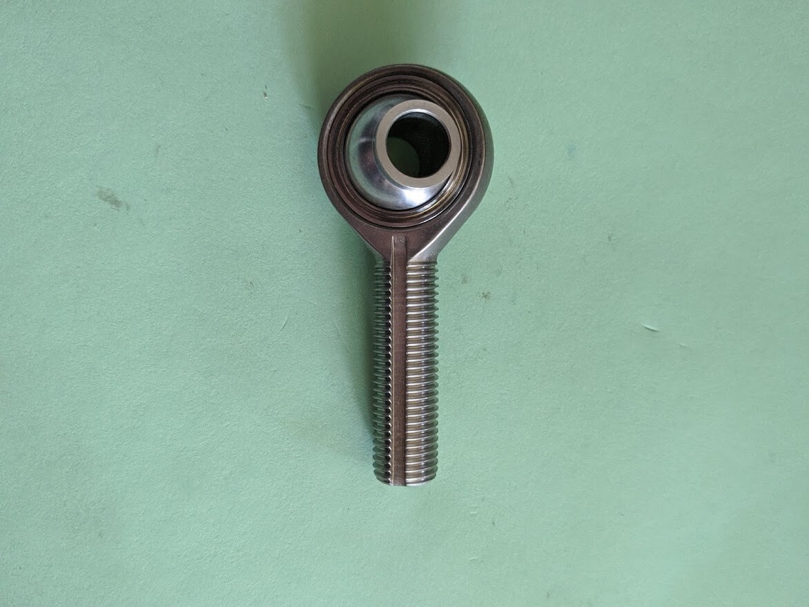 NHBB ROD END .375 BORE, 2.66 OAL, CNC HEXAPOD MOTION SIMULATION