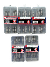 BNC Female to Female 40 Pcs F/F Connector Adapter CCTV Security