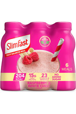 SlimFast Ready To Drink Shake Meal Replacement Shakes for Weight Loss 6 x 325 ml
