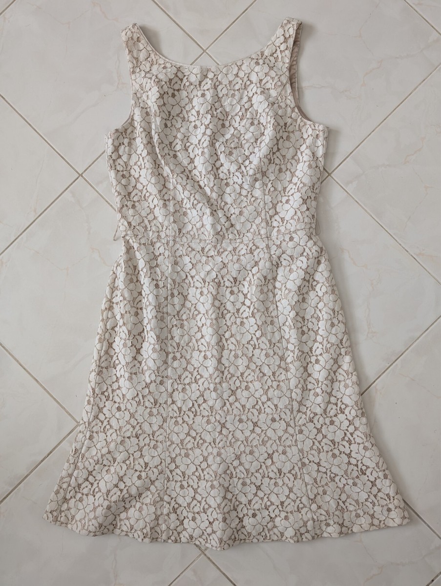 white house black market champagne dress WHITE HOUSE BLACK MARKET CHAMPAGNE SATIN DRESS