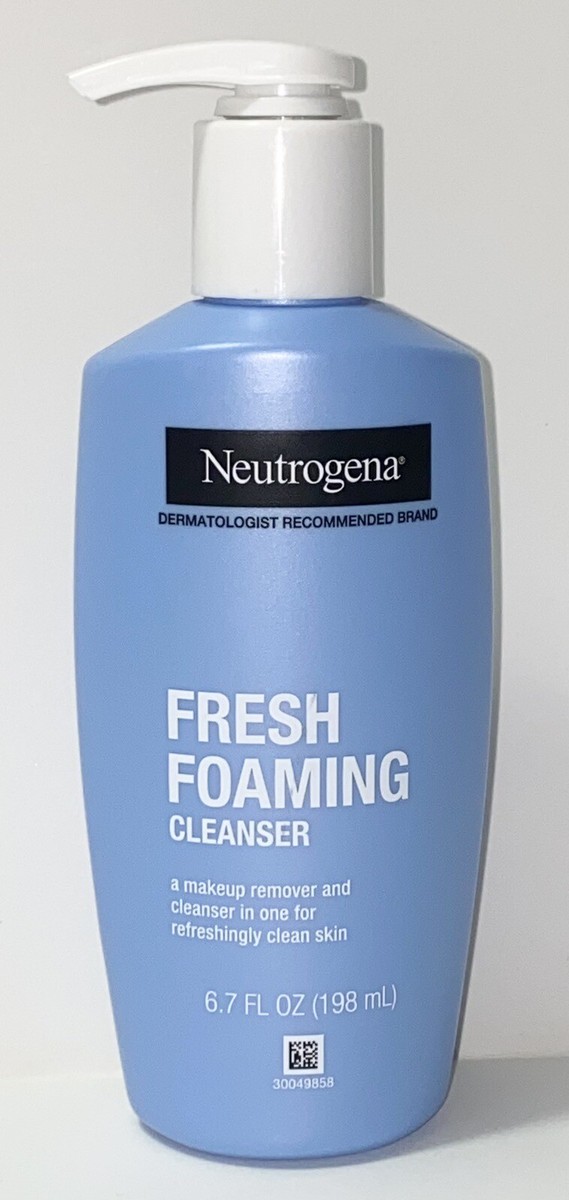 Neutrogena Fresh Foaming Cleanser Daily Face Wash & Makeup Remover