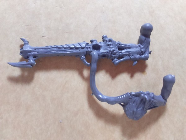 Tyranid Carnifex deathspitter plastic bits -  warhammer 40k / Kill Team