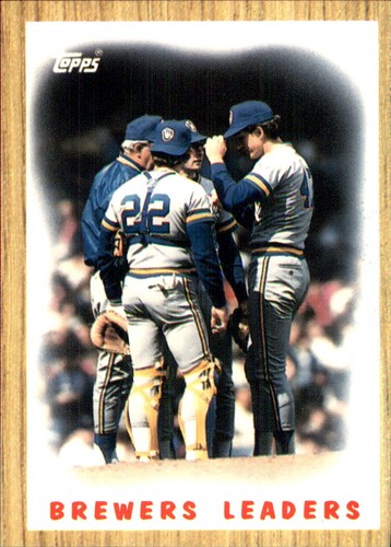 1987 Topps TIFFANY MLB Singles Choisissez vos joueurs d'équipe GLOSSY préférés #2 - #266 - Photo 129 sur 520