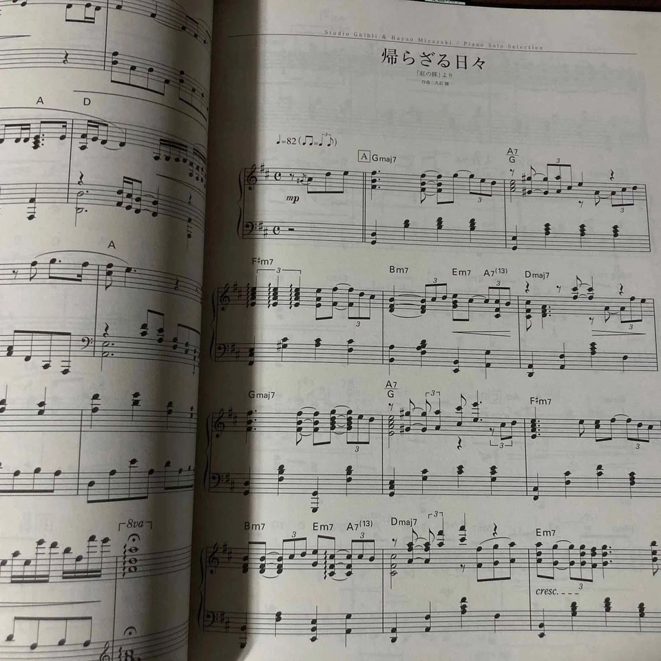 Studio Ghibli and Hayao Miyasaki High Grade Arrange Piano Solo - NEW - Image 3 of 3