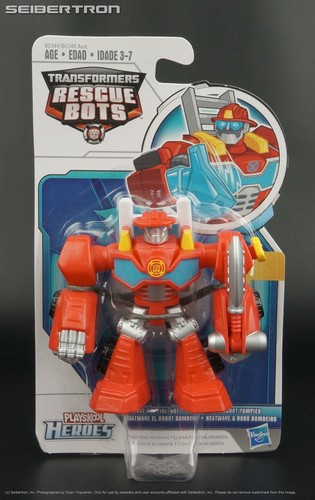 Feature Bot HEATWAVE FIRE BOT action figure Transformers Rescue Bots ...