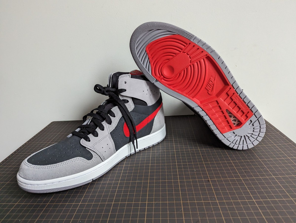 Air Jordan 1 Zoom Comfort 2 High Cement Fire Red‎ Men\'s Size 13 US DV1307-060 Amazon.com | Men main image 3