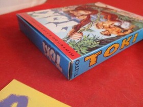 Toki (Nintendo NES) COMPLETE w/ Box manual game WORKS!