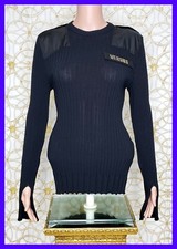 NEW VERSUS VERSACE BLACK KNIT SWEATER 42 - 6