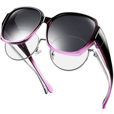 Polarized Sunglasses Over Glasses for Women, Large Square Trendy Fitover Sun ...