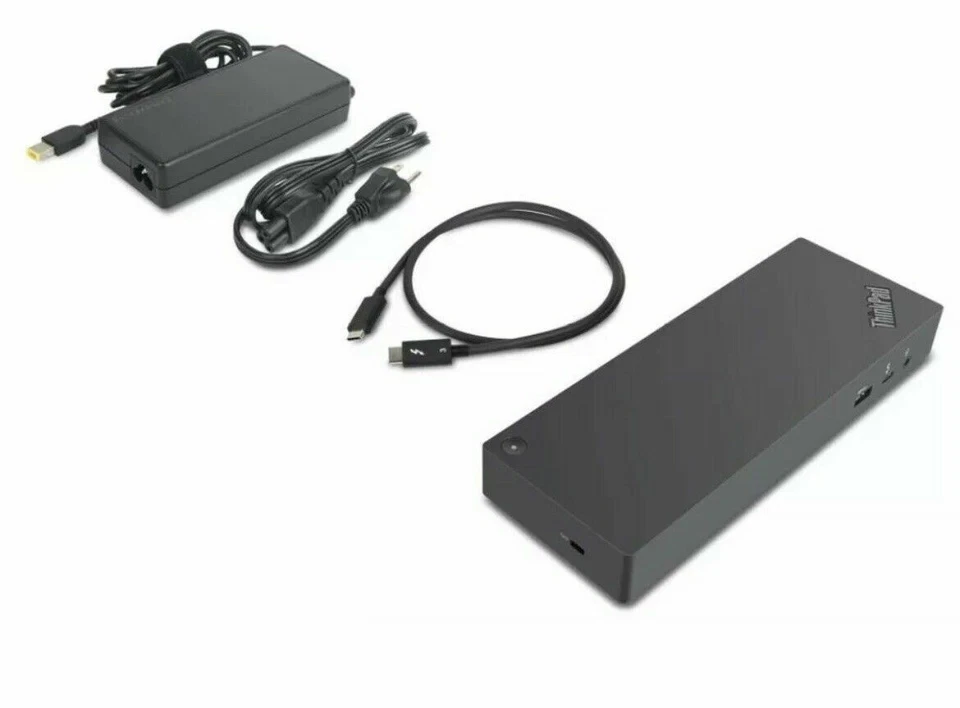 Lenovo 40AN Thunderbolt 3 Docking + 135W + Thunderbold 3 Kabel