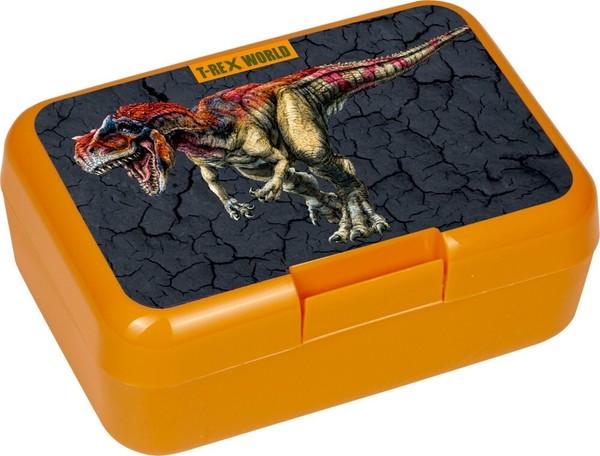 Spiegelburg Butterbrotdose T-Rex World Dinosaurier Dino Brotzeitbox Lunchbox-image