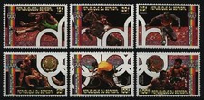 Senegal 1976 - Mi No. 597-602 ** - MNH - Olympic Montreal