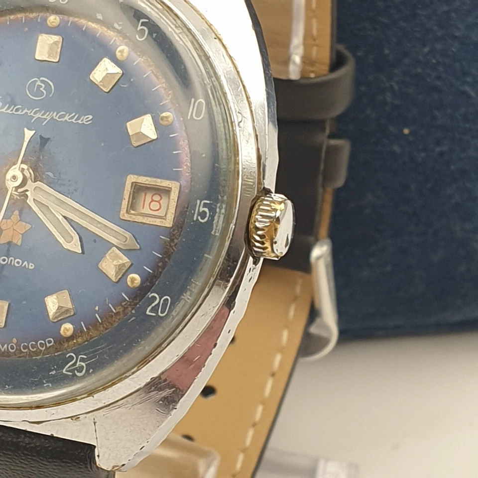 RELÓGIO VOSTOK WOSTOK Komandirskie stop-second mov.2234 REPARADO Zakaz MO USSR - Imagem 4 de 4