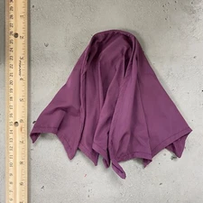 SU-MF-C-RMBT: Custom Purple fabric wired cape for McFarlane Gladiator Batman