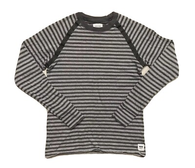 Wood Wood Striped Raglan Longsleeve Shirt Men s Size S