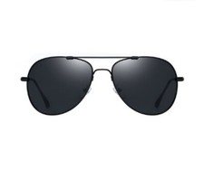 Occhiali aviatore da Sole Neri con lenti protettive UV400 Occhiale uomo donna