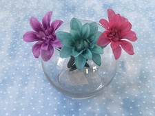 Small Flower Pens Perfect For Your Next Party Available In Teal, Pink And Purple