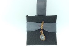 Endless Charm #53272-1 White Drop 18KT Gold P...