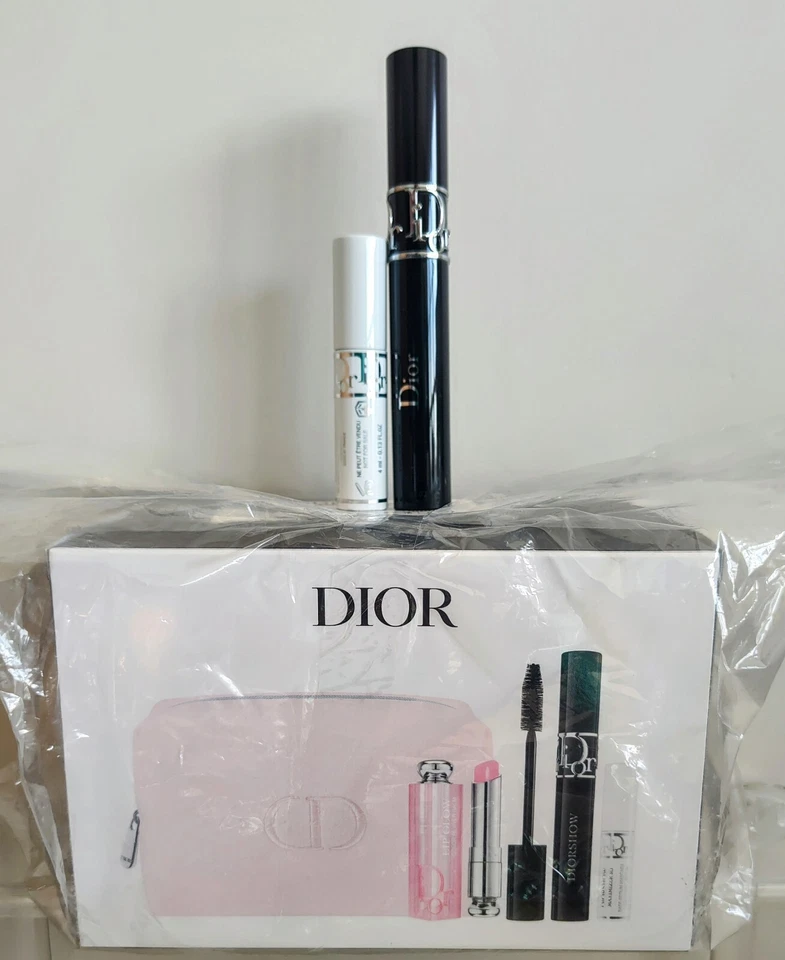 DIOR Diorshow full sz MASCARA VOLUME #090 NOIR + mini MAXIMIZER Serum NEW 2PC - Image 3 of 4