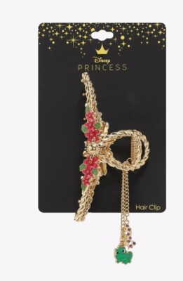 Disney Tangled Pascal Floral Claw Hair Clip BNWT | eBay display picture 1