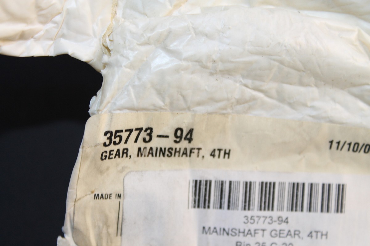 NEW GENUINE HARLEY DAVIDSON MAINSHAFT 4TH GEAR OEM # 35773-94 | eBay