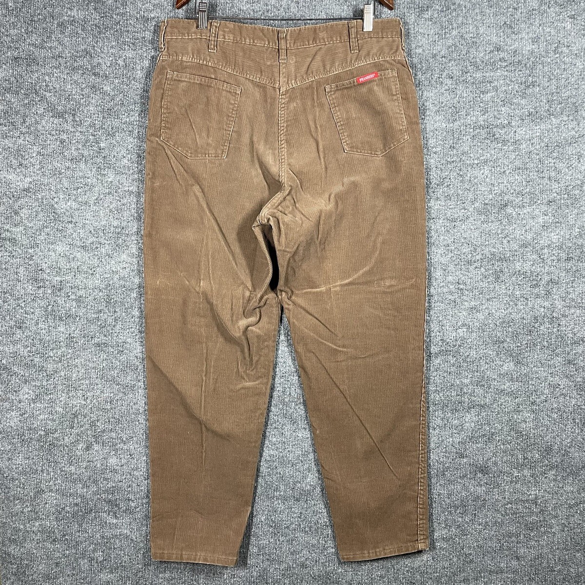 VINTAGE 80s Dickies Branders Corduroy Pants Brown Mens 37x29 Talon