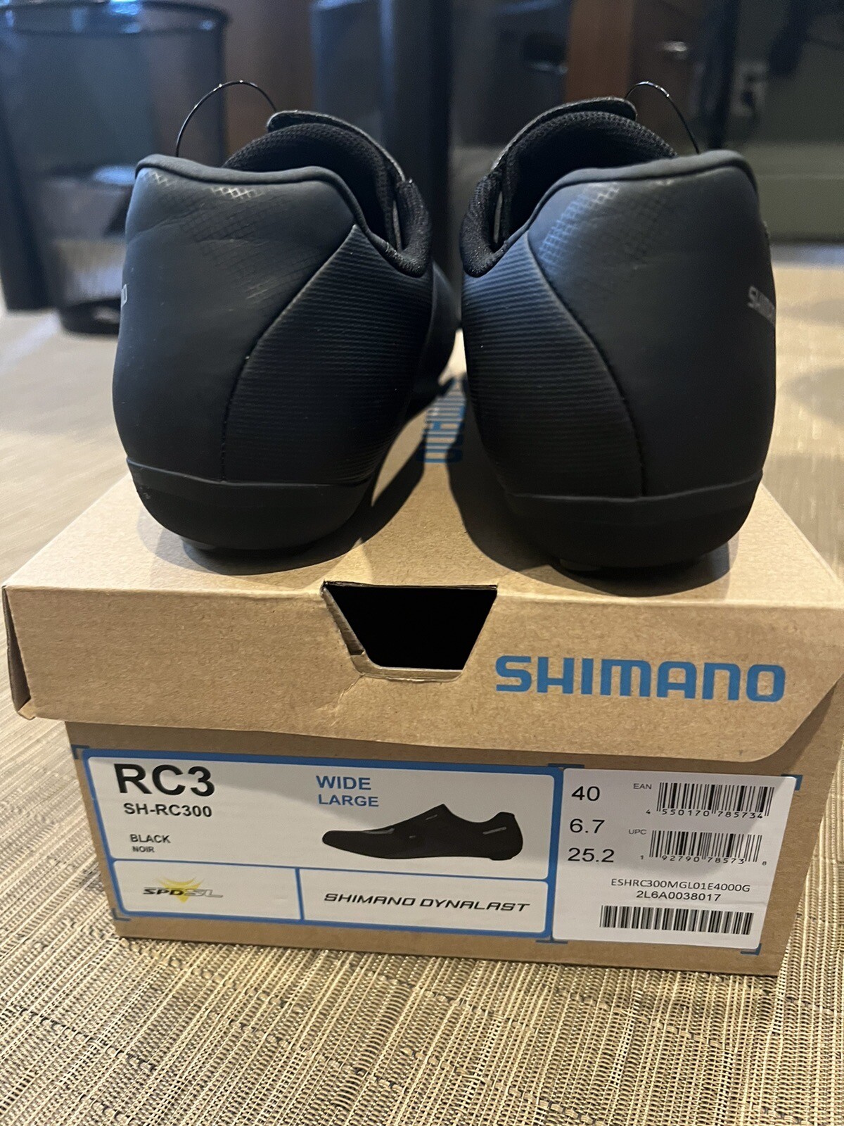 Shimano Dynalast SHRC300 cycling shoe size 40 Wide Cleats Not Included eBay