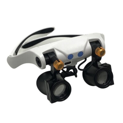 Practical 25x Magnification Headset Convenient for Crafting Tasks Daily Use