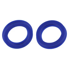 2 Pack 20mm ID x 28mm OD x 5mm Width UHS Radial Shaft Seal PU Oil Seal, Blue