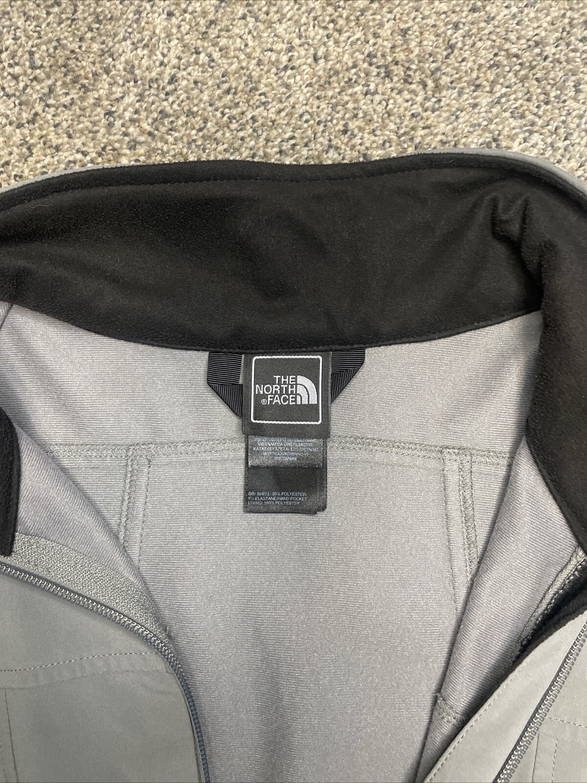 North Face Softshell Lightweight Jacket Gray Wome… - image 2