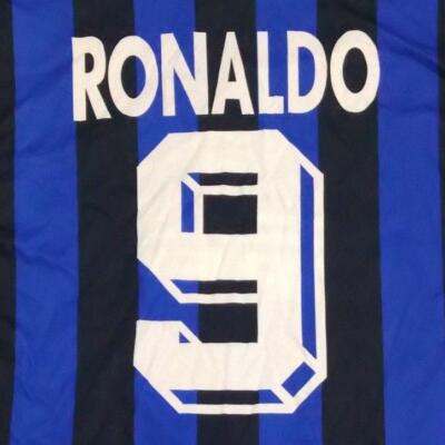 Ronaldo #9 Inter Milan 1998/99 Home Jersey Vintage XL | eBay