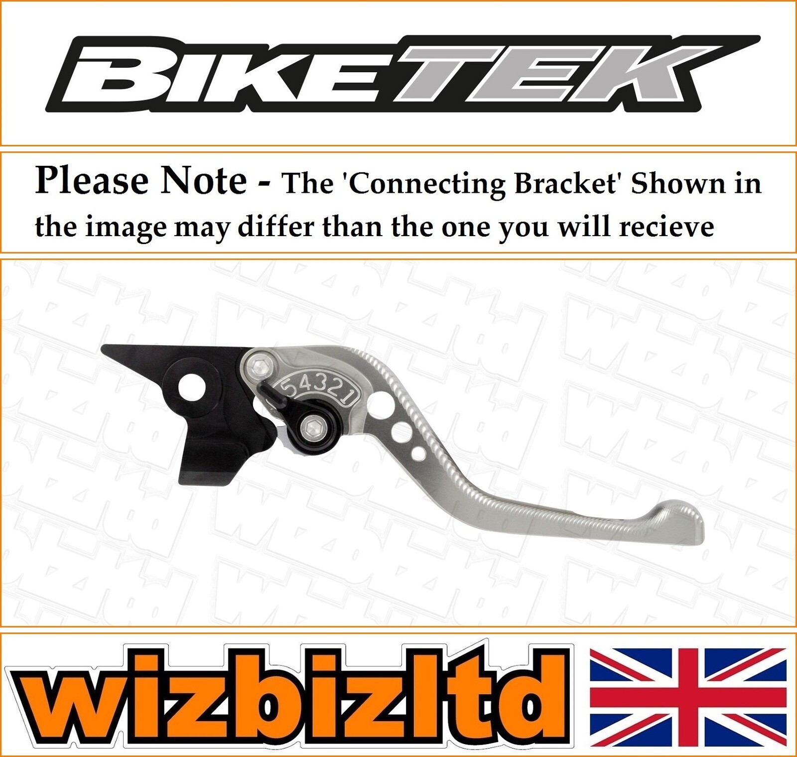 Yamaha FZ8 N Fazer 20112017 [Short Titanium] [Biketek Pro Brake Lever