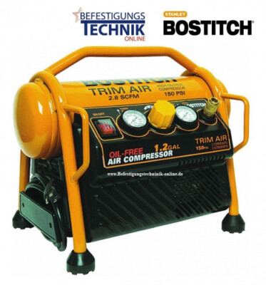 Bostitch Kompressor MRC6-E 8 Bar / DEWALT DPC6MRC 75L/min Abgabeleistung 6L Kess