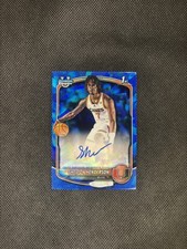 2025-26 BOWMAN CHROME U SHELTON HENDERSON 1ST SAPPHIRE AUTO #CPA-SH MIAMI Q7440
