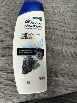 Head & Shoulders Purificación Capilar Carbón Activado Shampoo 180 ml
