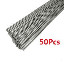 50Pcs 1.6mm Low Temperature Welding Cored Wire Aluminum Brazing Solder Rods aa