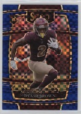 2021 Panini Select Concourse Blue Prizm 48/199 Dyami Brown #67 6o3