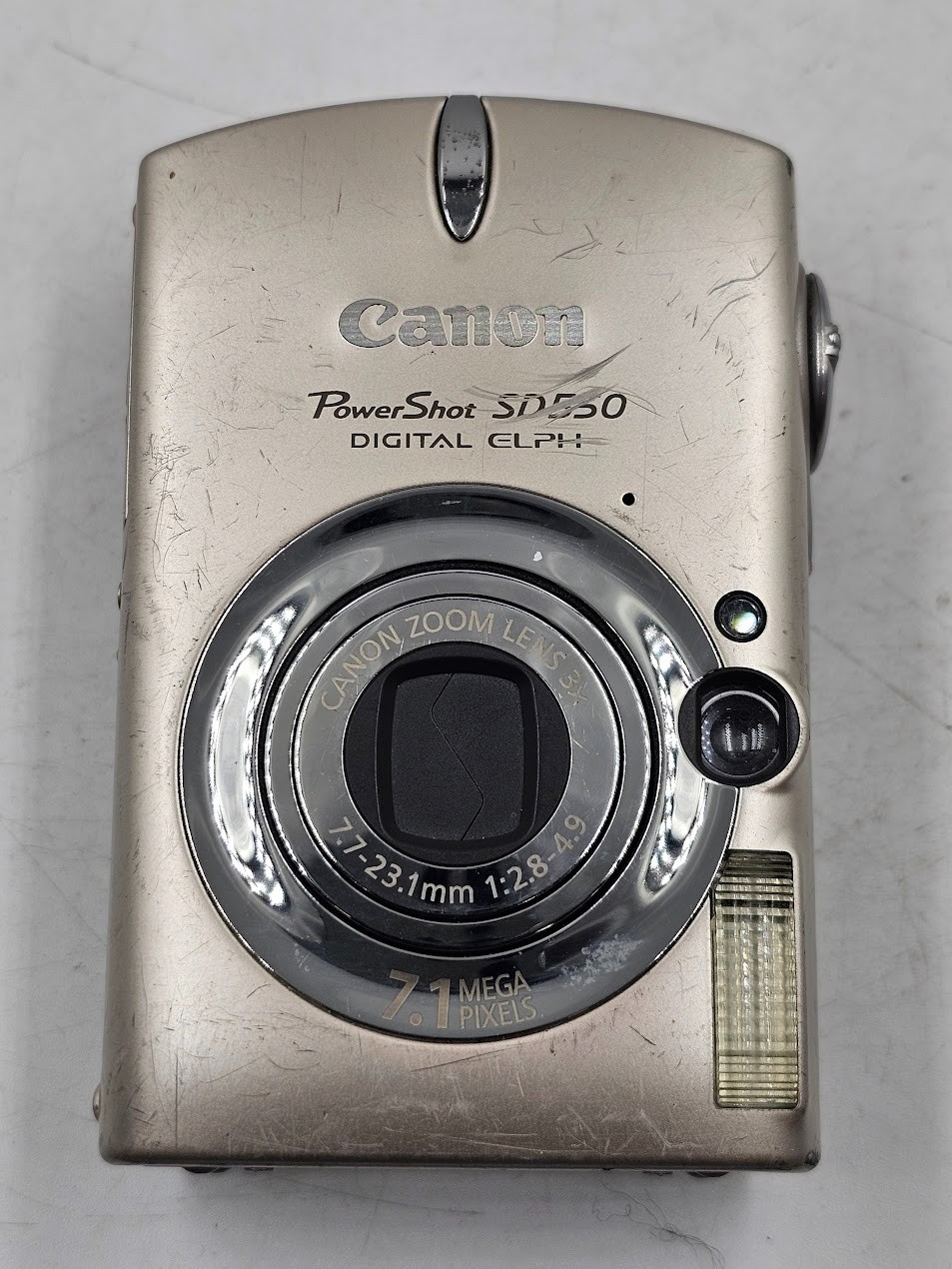 Canon PowerShot SD550 7,1 MP Digitalkamera Gold - Überholt