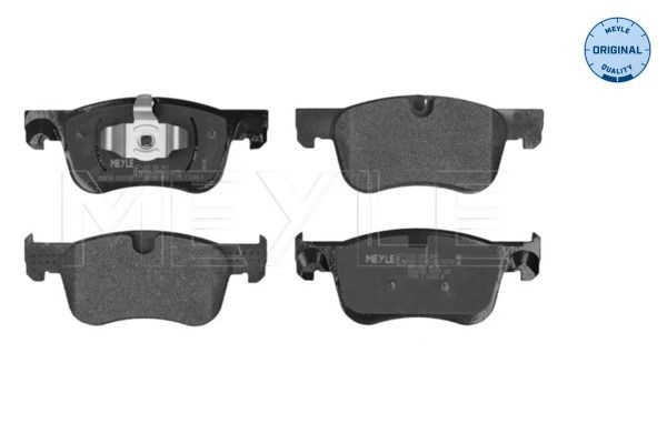 NEU - Meyle 0252583617 Bremsbelagsatz, Scheibenbremse FüR CitroËN Opel Peugeot-image