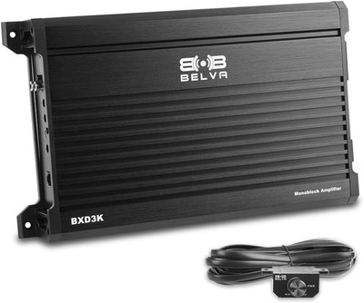 BXD3K 3000W Peak Bx-Series 1-Ohm Stable Class-D Monoblock Car Audio MOSFET Ampli