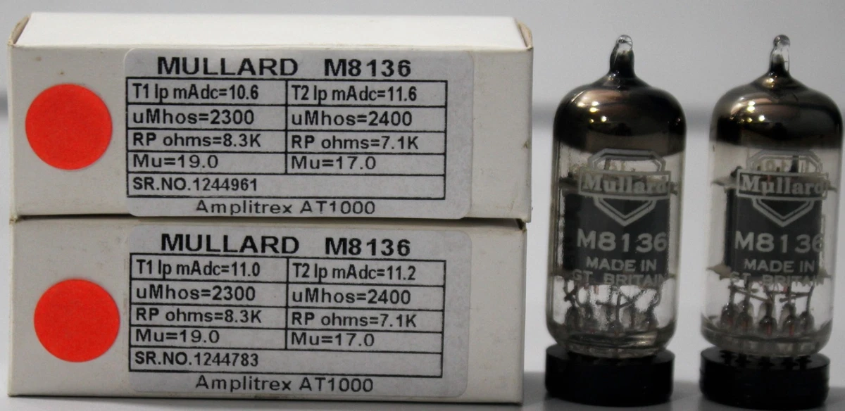 ブリマー ムラード CV4003 ECC82 12AU7 新品KQDD-K 元箱 ブリマー ムラード CV4003 ECC82 12AU7 新品KQDD-K 元箱 ブリマー