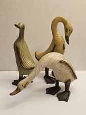 TII Collections Duck Figures 11" 12" Lot of 3 Assorted Colors