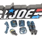 Cobra The Enemy Vintage 1982 Straight Arm GI Joe ARAH Figure Body Parts Lot